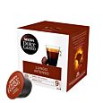 Nescafé Lungo Intenso pakke og kapsel for Dolce Gusto