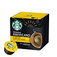 Starbucks Sunny Day Blend Americano pakke og kapsel til Dolce Gusto
