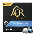 L'OR Decaffeinato XL pakke og kapsel til Nespresso
