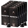 Startpakke med 100 plastkapsler Kaffekapslen Ristretto for Nespresso