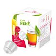 Café René Lemon & Raspberry Tea pakke og kapsel til Dolce Gusto
