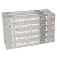 Pakke med 100 aluminiumskapsler Kaffekapslen Espresso Strong for Nespresso