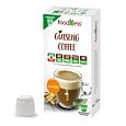 FoodNess Ginseng Coffee pakke og kapsel til Nespresso

