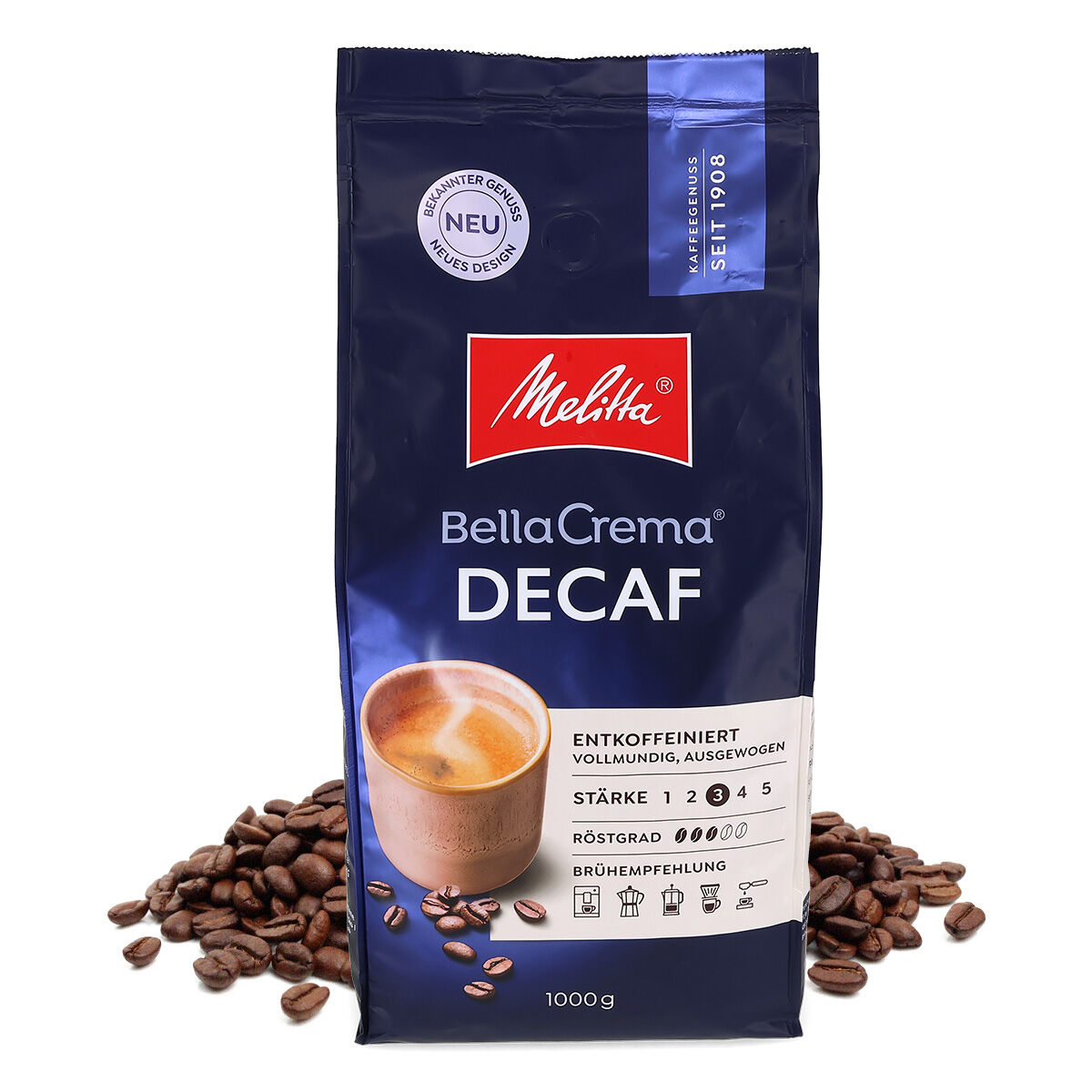 BellaCrema\u0020Koffeinfri\u0020\u002D\u0020Melitta