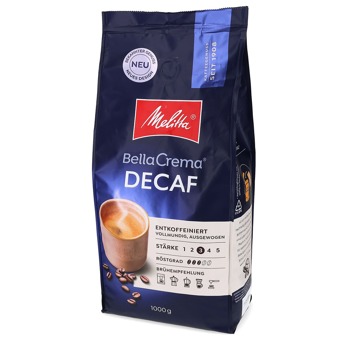 BellaCrema\u0020Koffeinfri\u0020\u002D\u0020Melitta