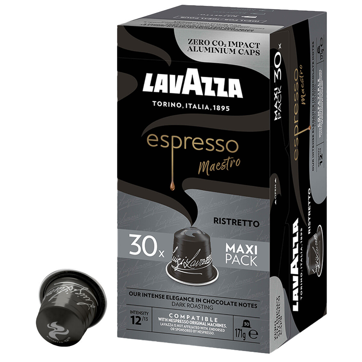 Espresso\u0020Ristretto\u0020\u0028Stor\u0020pakke\u0029\u0020\u002D\u0020Lavazza