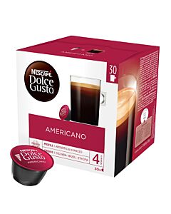 Nescafé Americano Big Pack pakke og kapsel til Dolce Gusto
