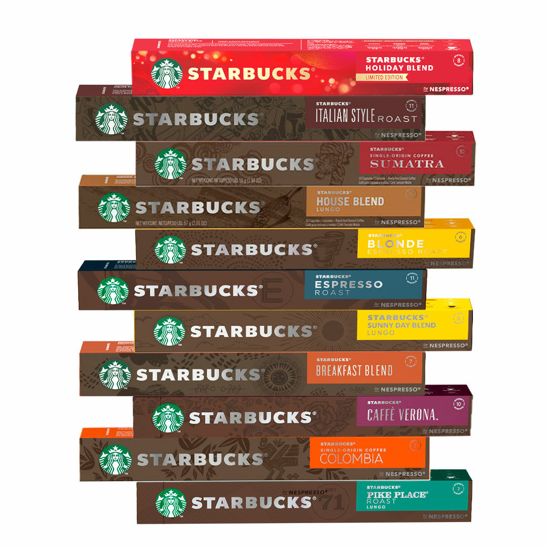 Starbucks\u00AE\u0020Startpakke\u0020til\u0020Nespresso\u00AE