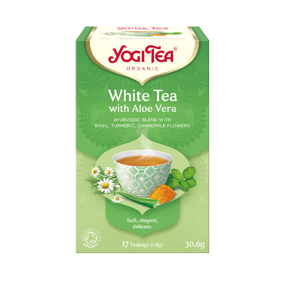 Yogi\u0020Tea\u0020Aloe\u0020Vera\u0020Hvit\u0020Te