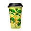 Kaffekopp\u0020med\u0020plante\u0020design\u0020\u002D\u0020kaffekapslen